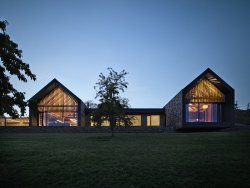 Prosklení u dřevostavby 1