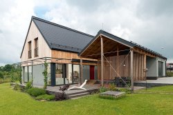 DrevoaStavby.cz | Dřevostavba na větrném kopci ARCHCON atelier