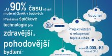 Projekt větr&aacute;n&iacute; s rekuperac&iacute; tepla a vlhka od firmy AIR Partners