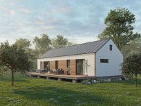 Dřevostavba Easy 96 - dřevostavba na klíč