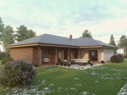 Dřevostavba Easy 195 - dřevostavba na klíč