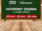 vstupenka zdarma FOR WOOD, FOR PASIV, FOR THERM