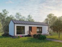 Dřevostavba Easy 53 - dřevostavba na klíč