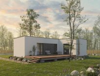 Dřevostavba Easy 64 - dřevostavba na klíč