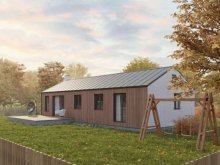 Dřevostavba Easy 107 - dřevostavba na klíč