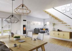 DrevoaStavby.cz | Schiedel | Krbový modul Kingfire Rondo SC