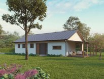 Dřevostavba Easy 113 - dřevostavba na klíč