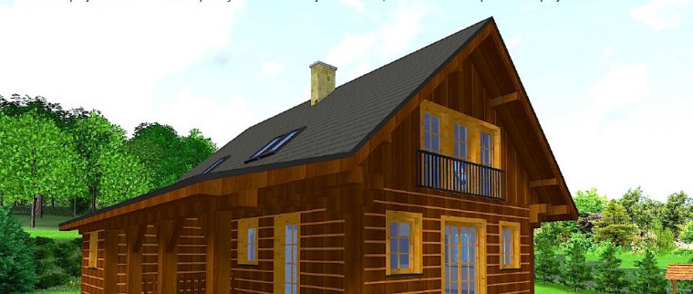 HLAVN&Iacute; V&Yacute;HRA časopisu sruby&roubenky - projekt srubu nebo roubenky