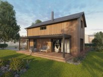 Dřevostavba Easy 54 - dřevostavba na klíč