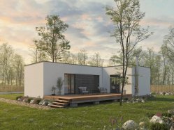 Dřevostavba Easy 64 - dřevostavba na klíč