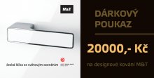 Dva poukazy na designov&eacute; kov&aacute;n&iacute; od společnosti M&T&nbsp;