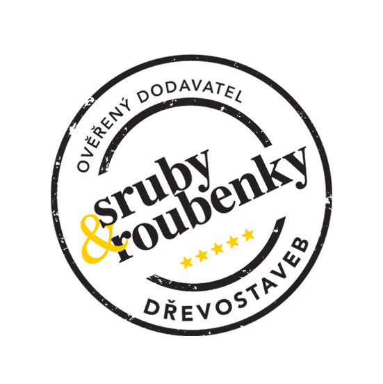 Logo Ověřen&yacute; dodavatel srubov&yacute;ch dřevostaveb