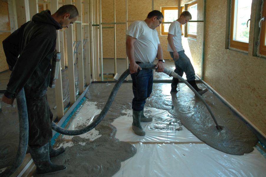 pokládka podlahového vytápění