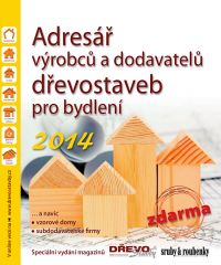Adres&aacute;ř v&yacute;robců a dodavatelů dřevostaveb 2014