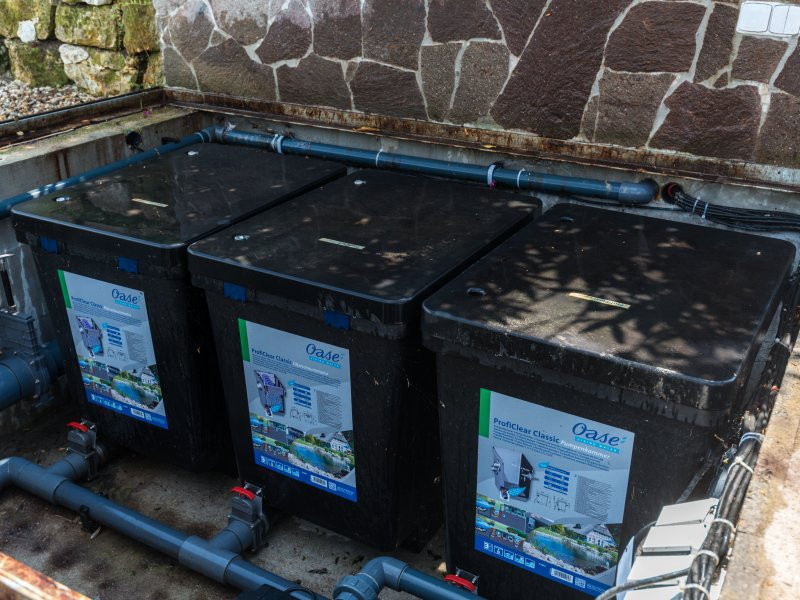 zahradn&iacute; jez&iacute;rko filtrace