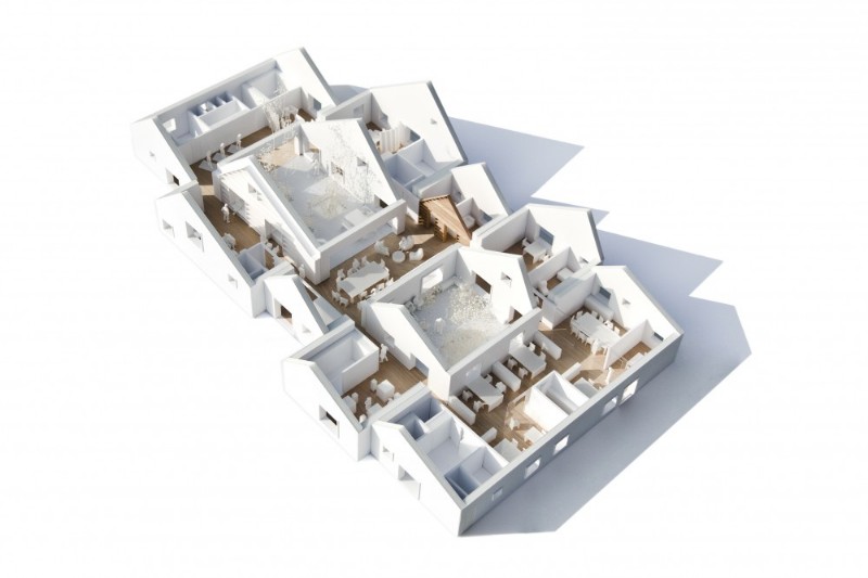 Cancer Counseling Center, D&aacute;nsko, atrium