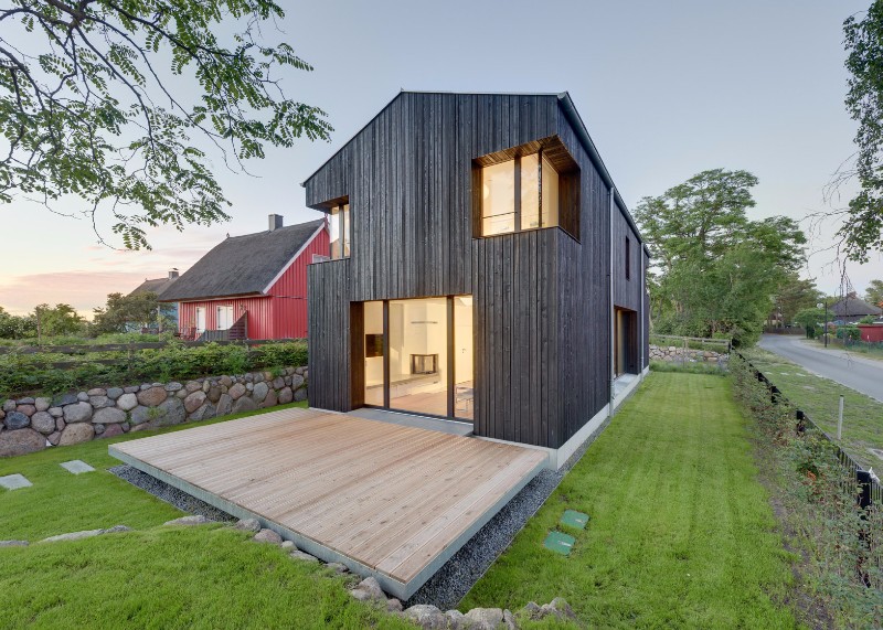 moderní dřevostavba Darss 2