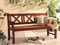 zahradn&iacute; dřevěn&aacute; lavička