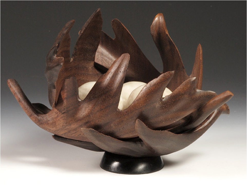 uměleck&eacute; předměty ze dřeva - listy