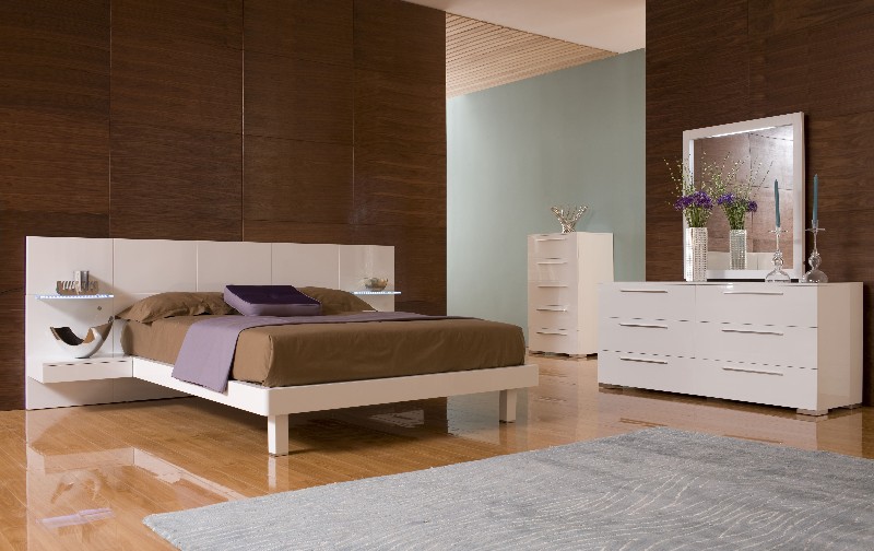 modern&iacute; ložnice