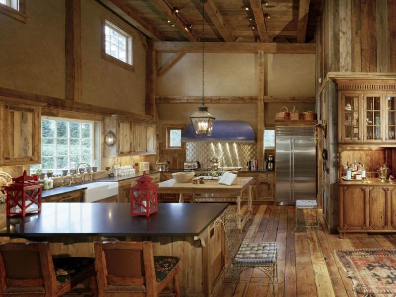 09 rustikalni interier drevostavby