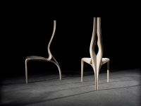 Enignum I Chair.Olive Ash and Suede.2009.view 2