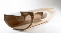 Erosion I Low Table.Edition of 12.olive ash and rippled olive ash.2010