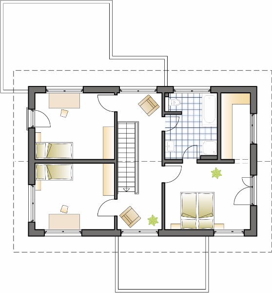 jubilee - půdorys přizemí