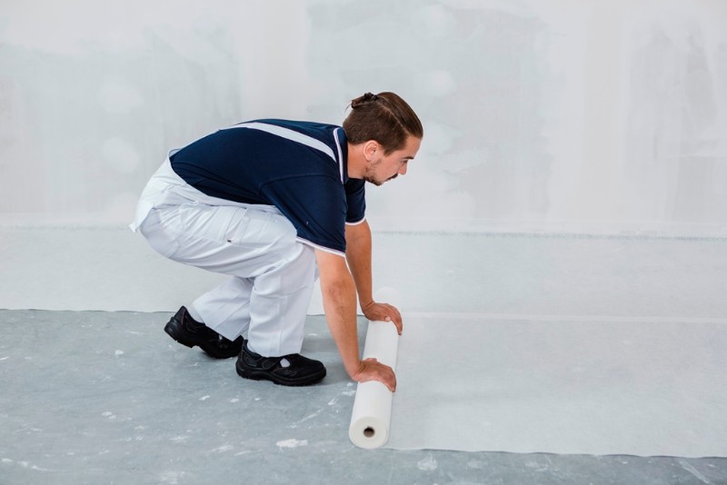 postup realizace suché podlahy 14