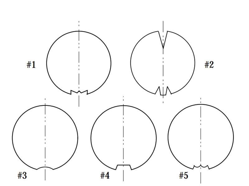 stavba srubu - typy podélných drážek, zdroj ILBA