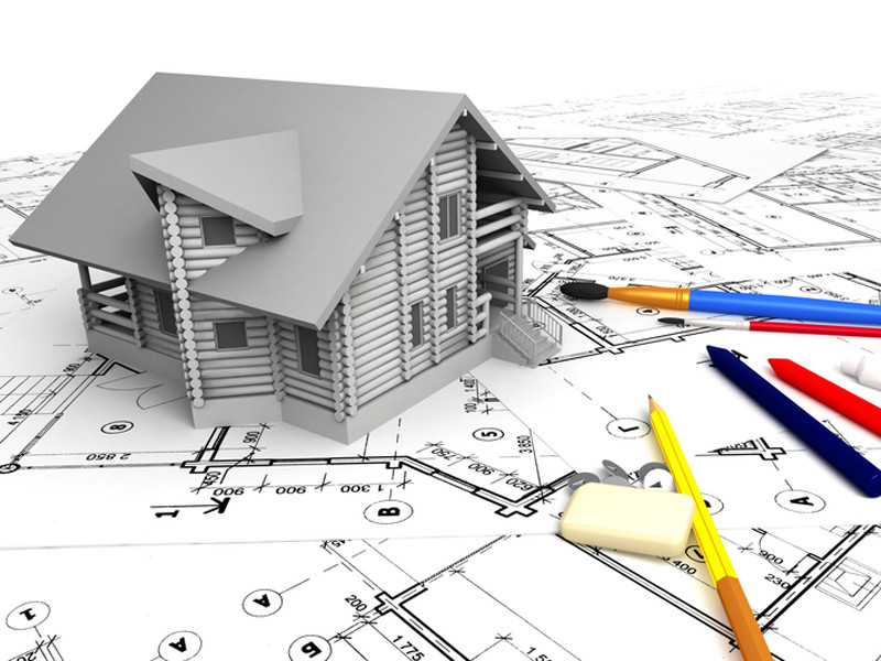 stavba srubu - n&aacute;vrh na pap&iacute;ru