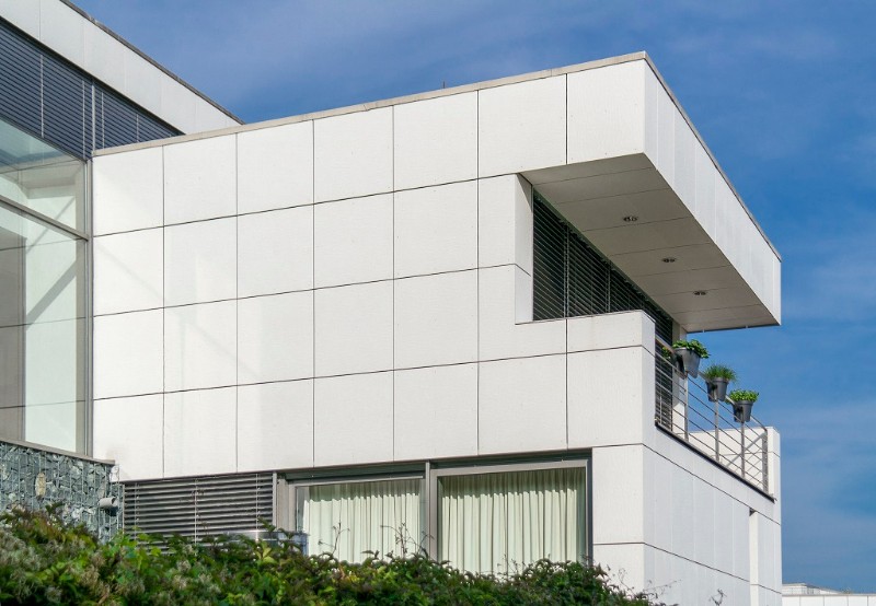 cementotřískové desky použití v exteriéru na fasádu