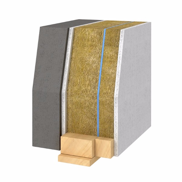 Skladba stěny s izolační předstěnou