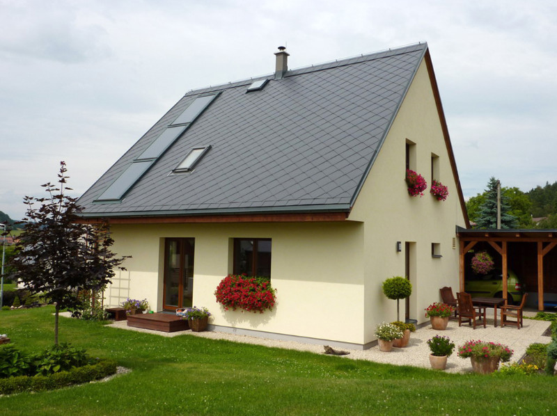 moderní dřevostavba pasivní dům Atrea