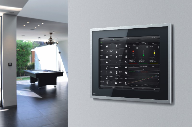 03 inteligentní elekroinstalace - kontrolní panel