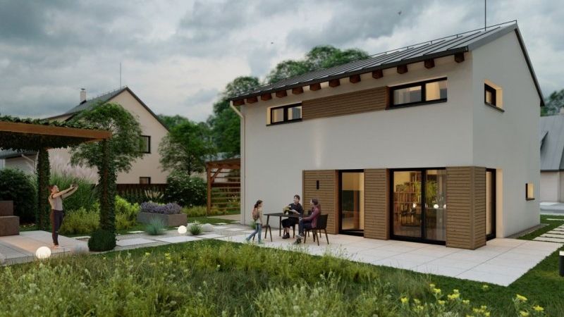 DrevoaStavby.cz | Nejprodávanější dřevostavba na klíč KUBIS 74 DrevoaStavby.cz | Nejprodávanější dřevostavba na klíč KUBIS 74