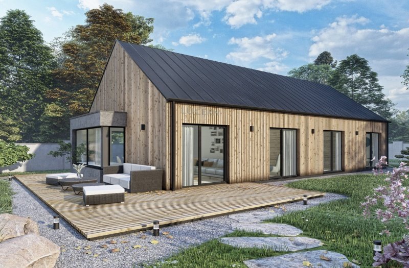 DrevoaStavby.cz | Nejprodávanější dřevostavba na klíč LUCERN 127 DrevoaStavby.cz | Nejprodávanější dřevostavba na klíč LUCERN 127