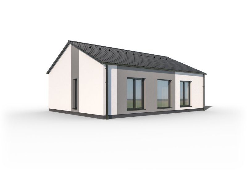 Typový bungalov Rapido 2-81 Haas Fertigbau Typový bungalov Rapido 2-81 Haas Fertigbau