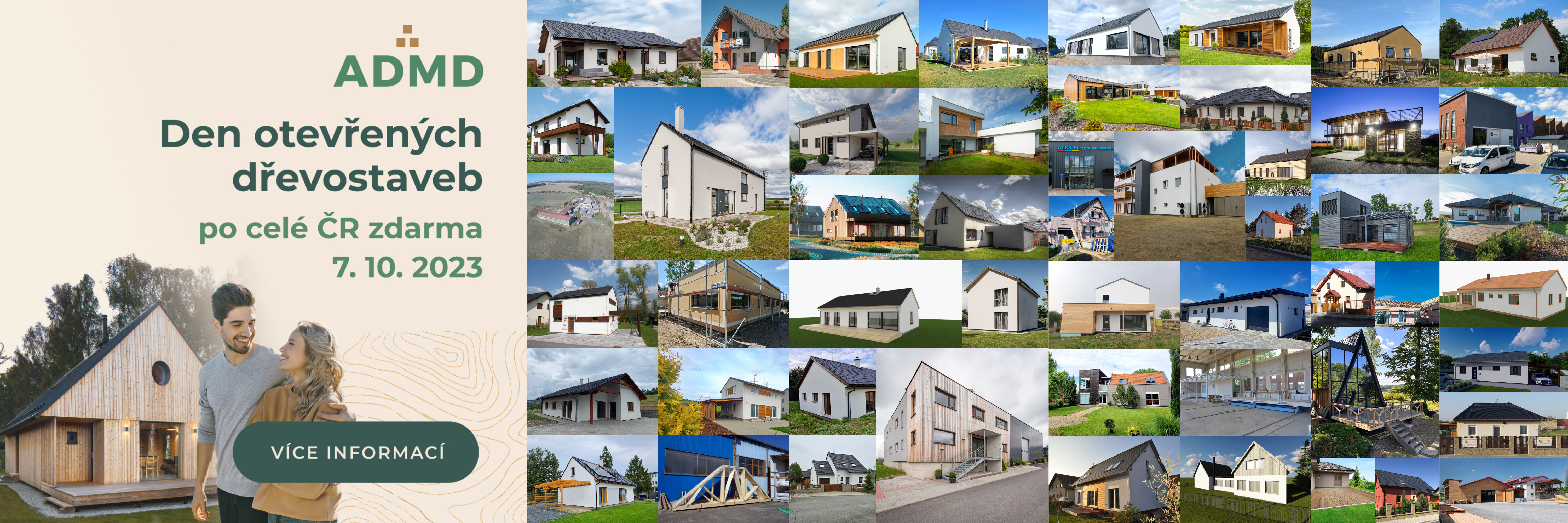 Den otevřených dřevostaveb 2023 Seznam otevřených dřevostaveb