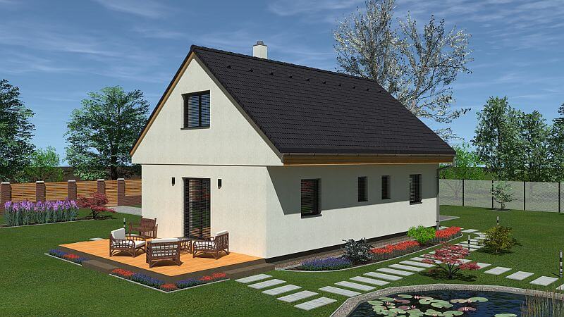 Dřevostavba na pokračování roste s vámi podle finančních možností nebo nároků na prostor