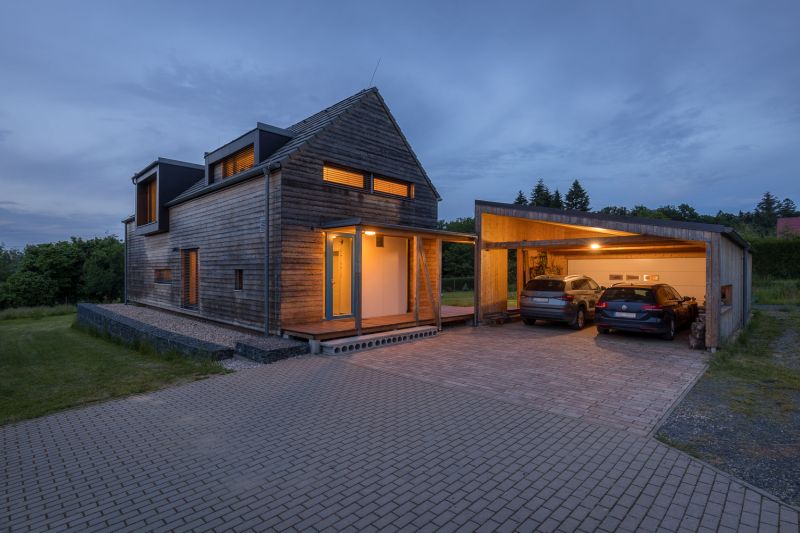 DrevoaStavby.cz | Patrová CLT dřevostavba Prodesi/Domesi DrevoaStavby.cz | Patrová CLT dřevostavba Prodesi/Domesi