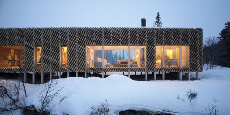 DrevoaStavby.cz | Moderní CLT chata Skigard DrevoaStavby.cz | Moderní CLT chata Skigard