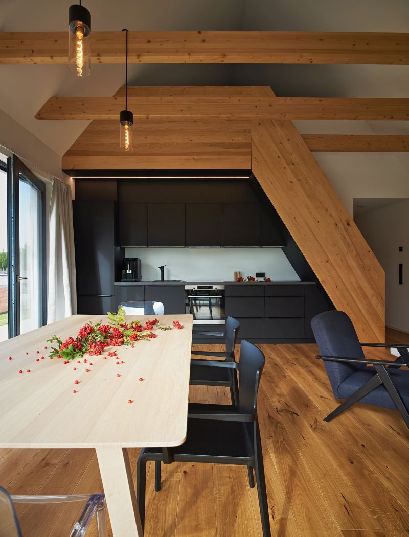 DrevoaStavby.cz | Víkendová dřevostavba s nádechem luxusní chalupy DrevoaStavby.cz | Víkendová dřevostavba s nádechem luxusní chalupy