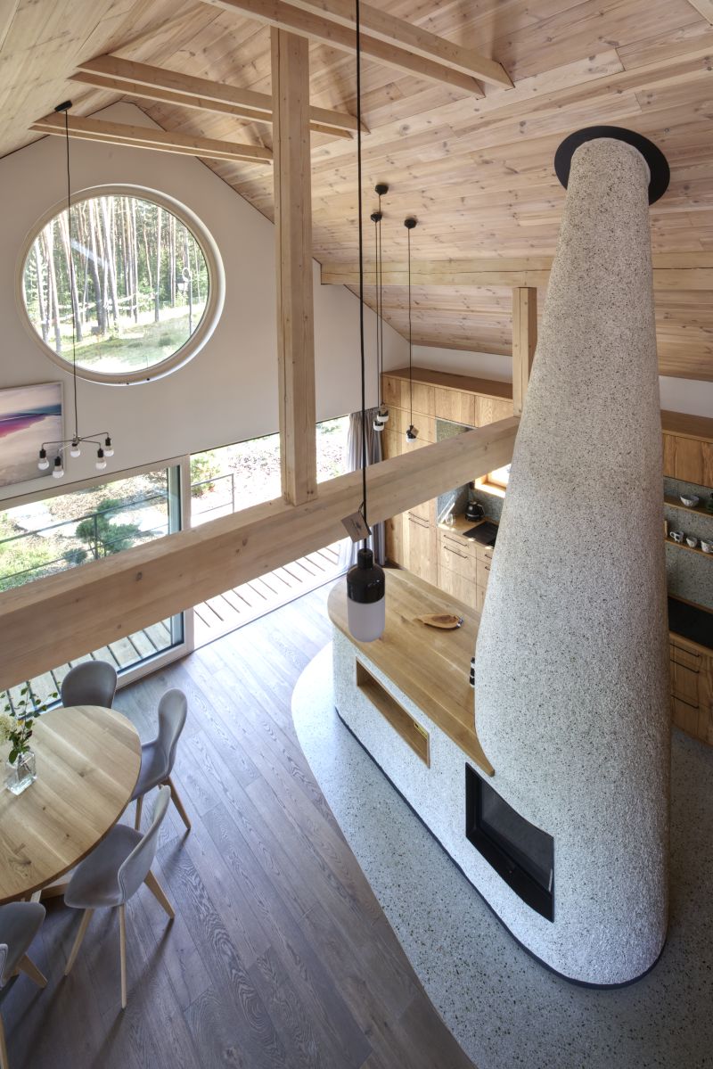 DrevoaStavby.cz | Dřevostavba u jezera