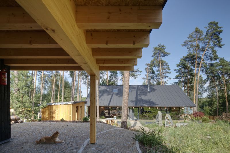 DrevoaStavby.cz | Dřevostavba u jezera