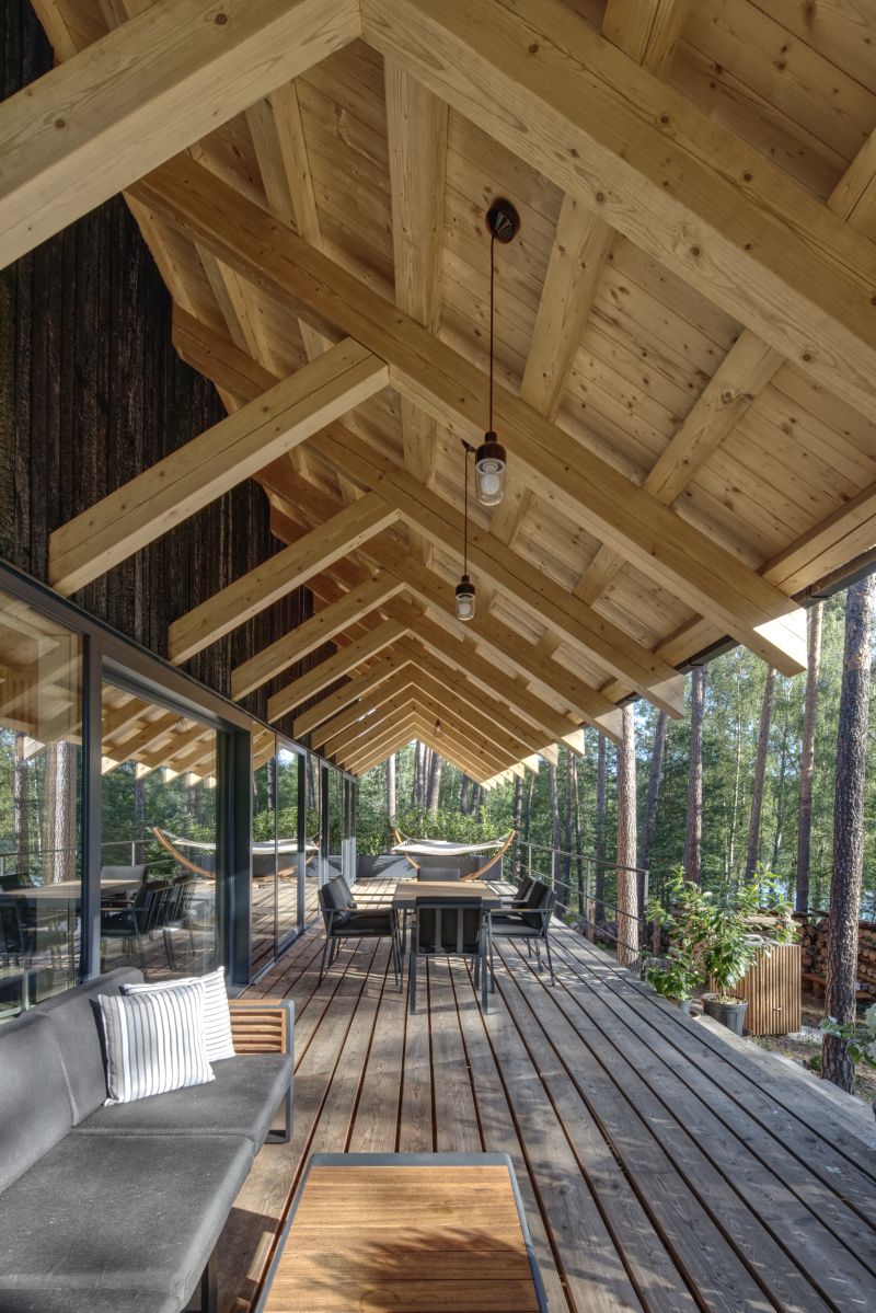 DrevoaStavby.cz | Dřevostavba u jezera