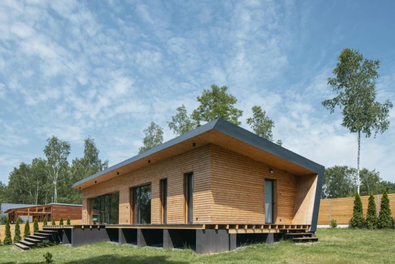 DrevoaStavby.cz Moderní víkendová dřevostavba z CLT panelů DrevoaStavby.cz Moderní víkendová dřevostavba z CLT panelů