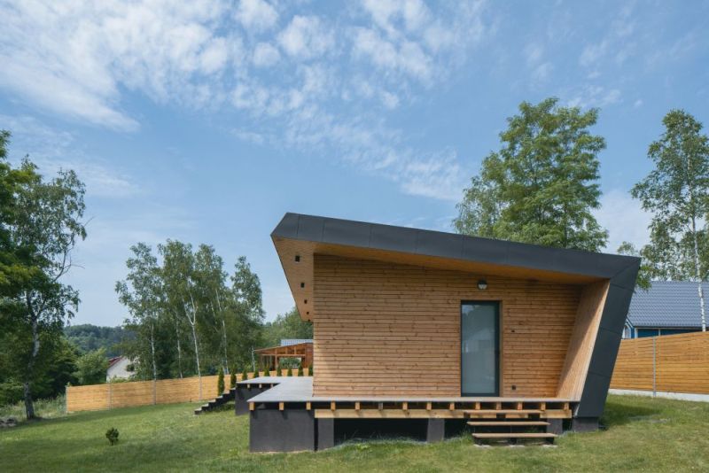 DrevoaStavby.cz Moderní víkendová dřevostavba z CLT panelů DrevoaStavby.cz Moderní víkendová dřevostavba z CLT panelů