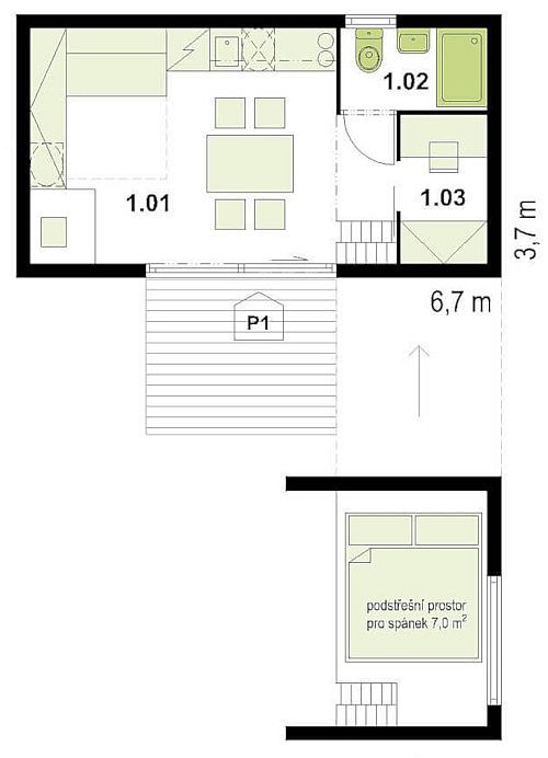 Eko-domek-EKO-PANELY-moderni-chatka-pudorys