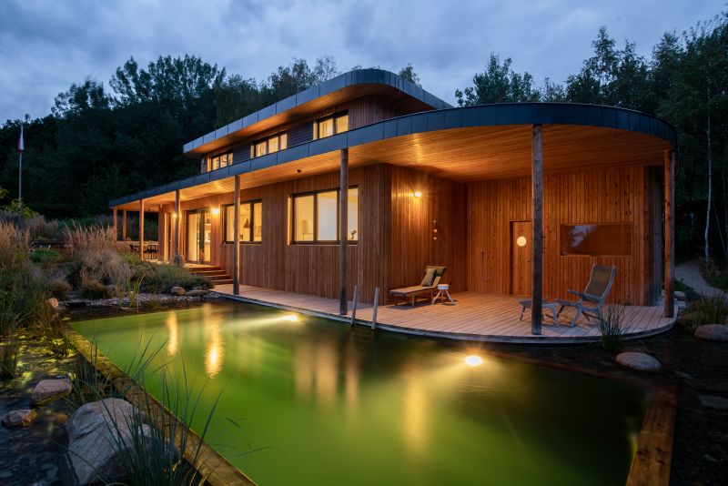 DrevoaStavby.cz Krásná organická dřevostavba podle feng-shui DrevoaStavby.cz Krásná organická dřevostavba podle feng-shui